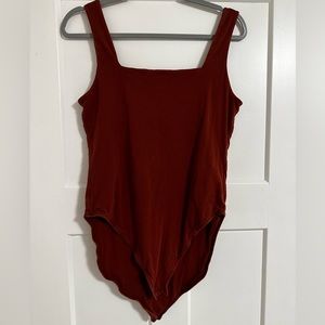 Set Of Three Square Neck Bodysuits-L